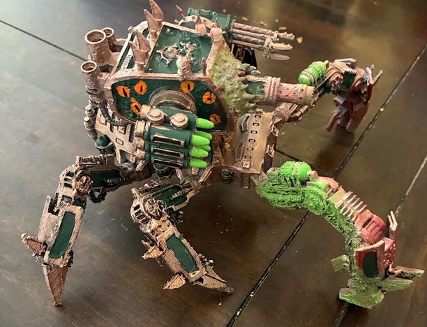 A 3D printed old defiler right side